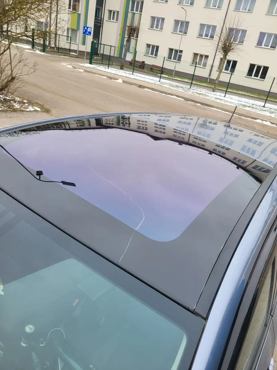 Jauns panorāmas jumts pēc maiņas